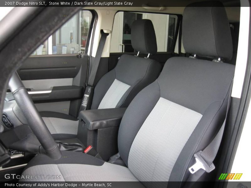 Stone White / Dark Slate Gray/Light Slate Gray 2007 Dodge Nitro SLT