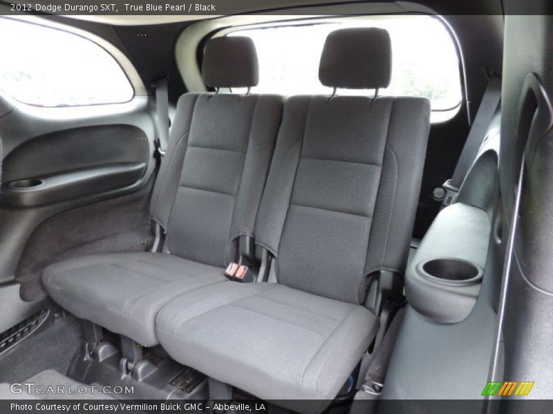 True Blue Pearl / Black 2012 Dodge Durango SXT