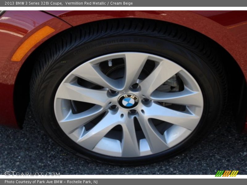 Vermillion Red Metallic / Cream Beige 2013 BMW 3 Series 328i Coupe
