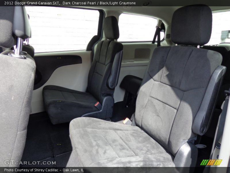 Dark Charcoal Pearl / Black/Light Graystone 2012 Dodge Grand Caravan SXT