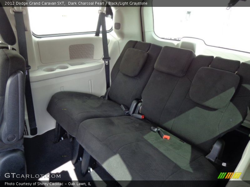 Dark Charcoal Pearl / Black/Light Graystone 2012 Dodge Grand Caravan SXT