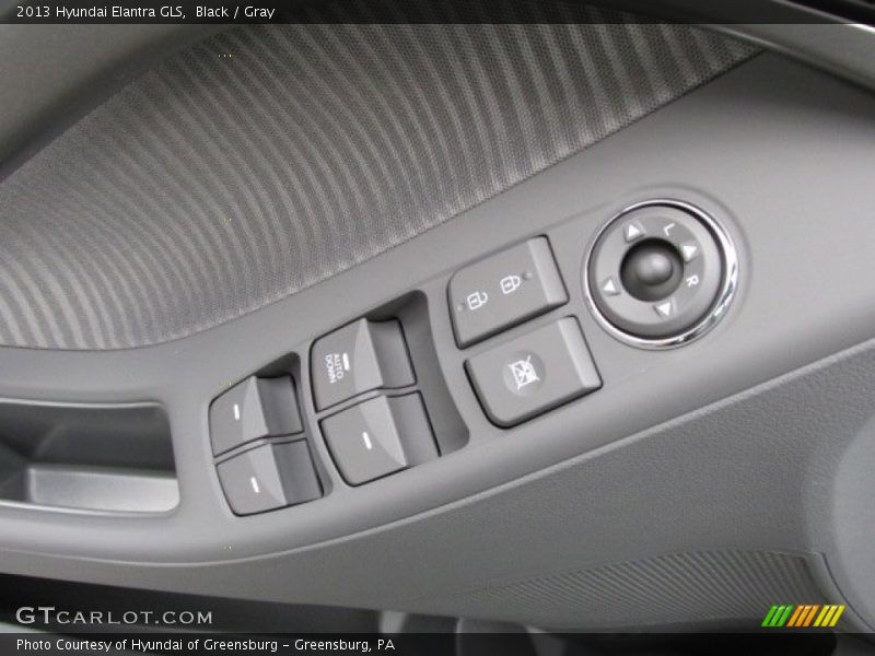 Black / Gray 2013 Hyundai Elantra GLS