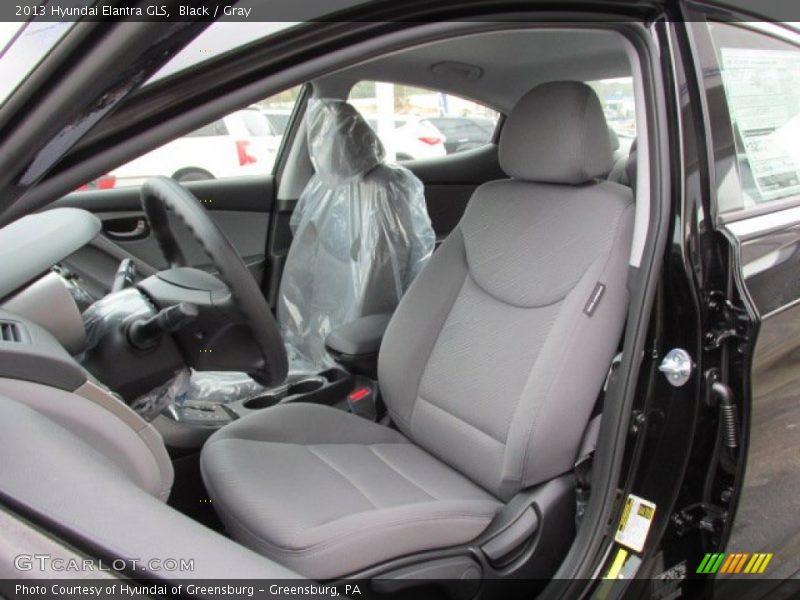 Black / Gray 2013 Hyundai Elantra GLS
