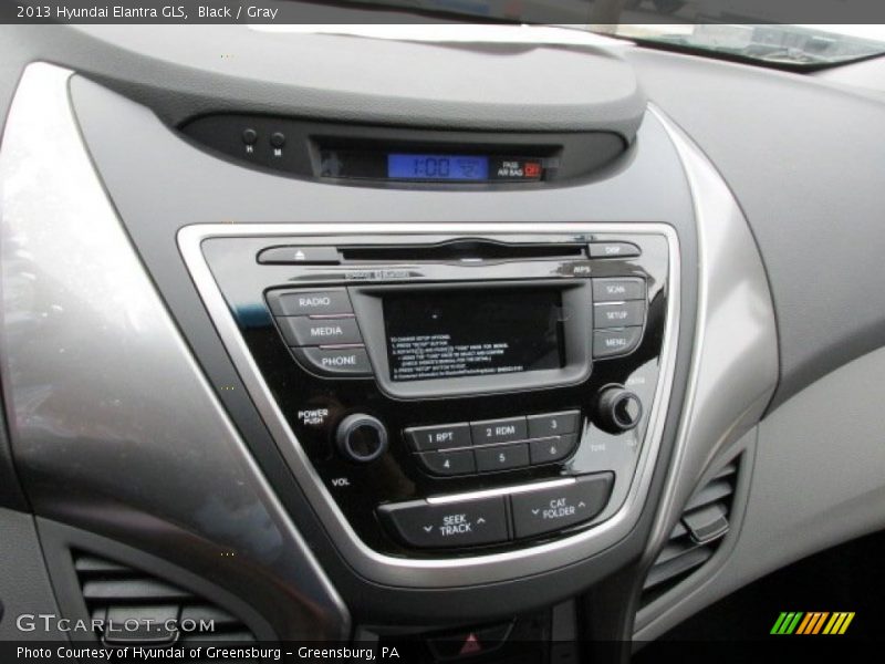 Black / Gray 2013 Hyundai Elantra GLS