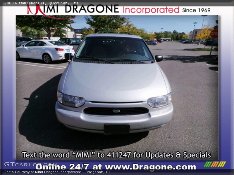 Quicksilver / Slate 2000 Nissan Quest GXE