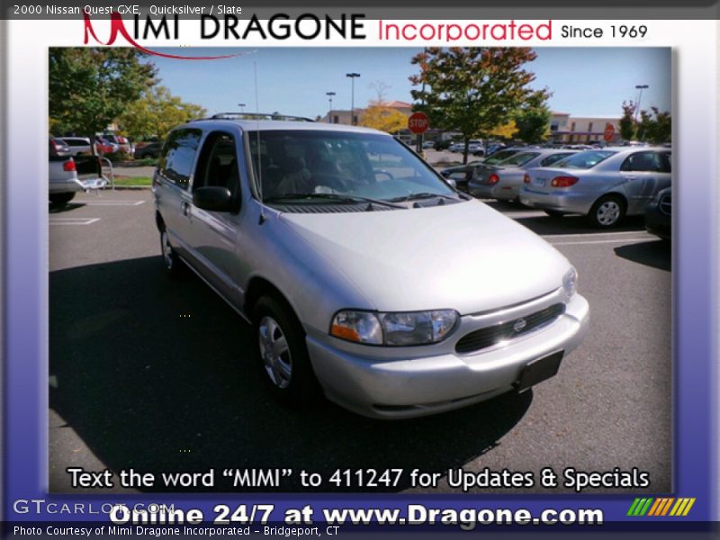 Quicksilver / Slate 2000 Nissan Quest GXE