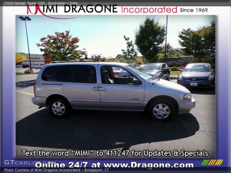 Quicksilver / Slate 2000 Nissan Quest GXE