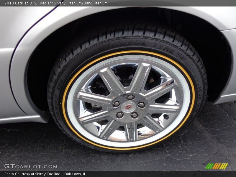 Radiant Silver / Titanium/Dark Titanium 2010 Cadillac DTS