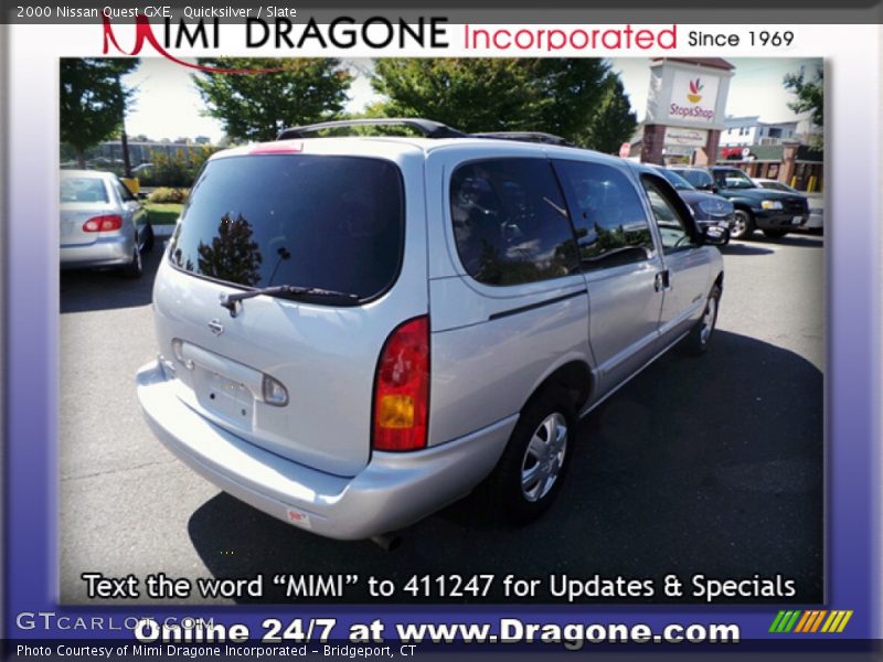 Quicksilver / Slate 2000 Nissan Quest GXE