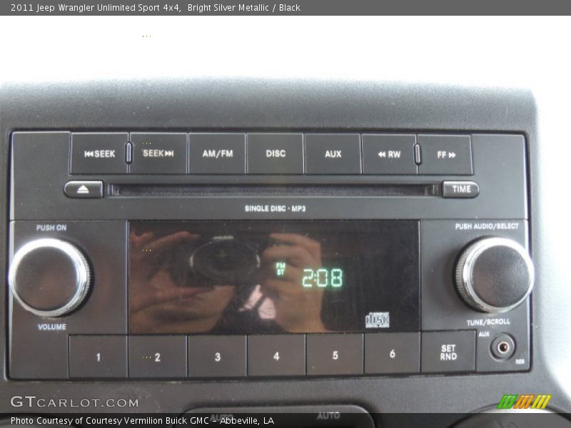 Bright Silver Metallic / Black 2011 Jeep Wrangler Unlimited Sport 4x4