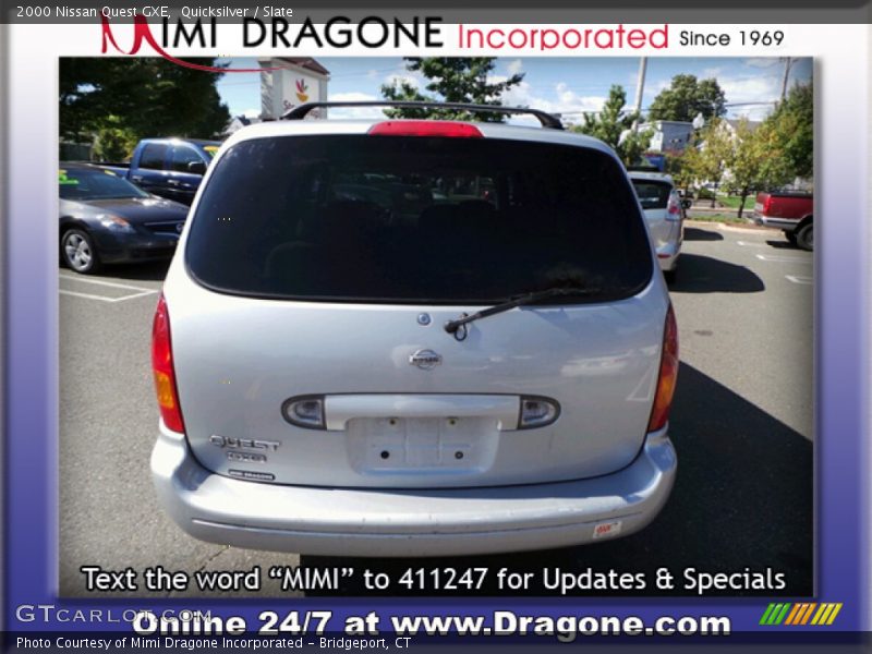 Quicksilver / Slate 2000 Nissan Quest GXE