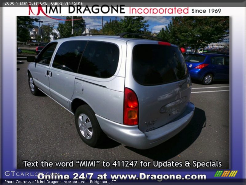 Quicksilver / Slate 2000 Nissan Quest GXE