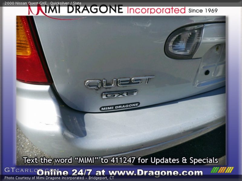Quicksilver / Slate 2000 Nissan Quest GXE