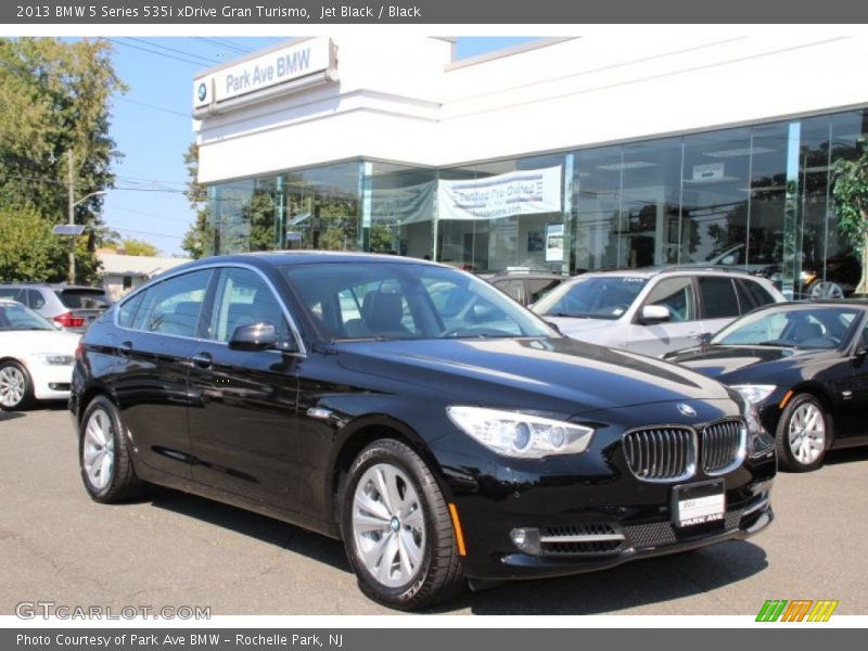 Jet Black / Black 2013 BMW 5 Series 535i xDrive Gran Turismo
