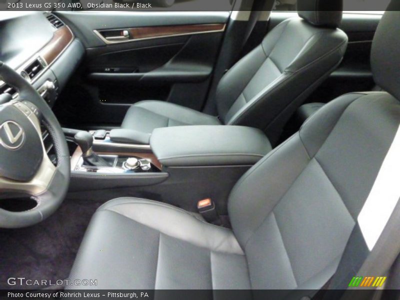 Obsidian Black / Black 2013 Lexus GS 350 AWD