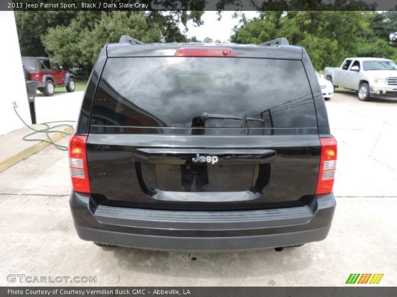 Black / Dark Slate Gray 2013 Jeep Patriot Sport
