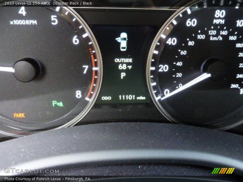 Obsidian Black / Black 2013 Lexus GS 350 AWD