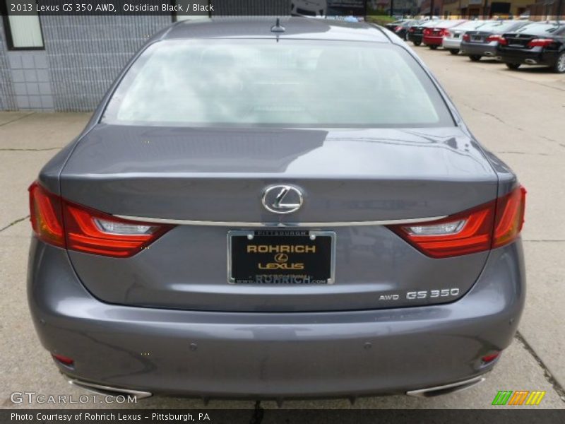 Obsidian Black / Black 2013 Lexus GS 350 AWD