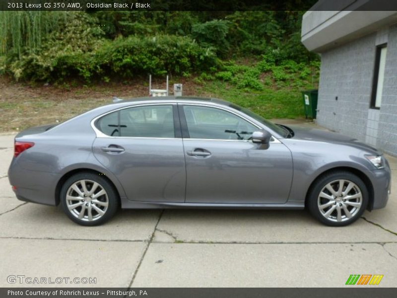 Obsidian Black / Black 2013 Lexus GS 350 AWD