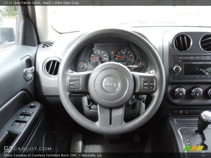 Black / Dark Slate Gray 2013 Jeep Patriot Sport