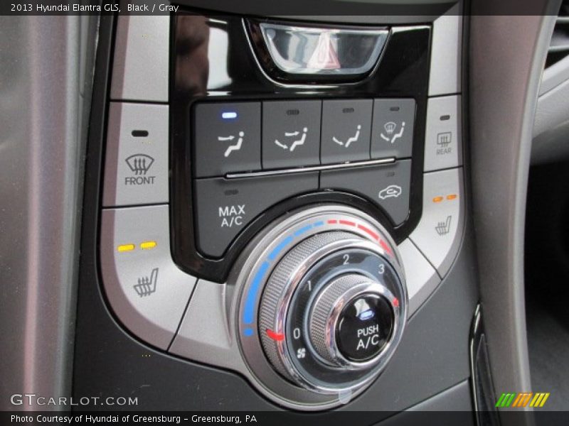 Black / Gray 2013 Hyundai Elantra GLS