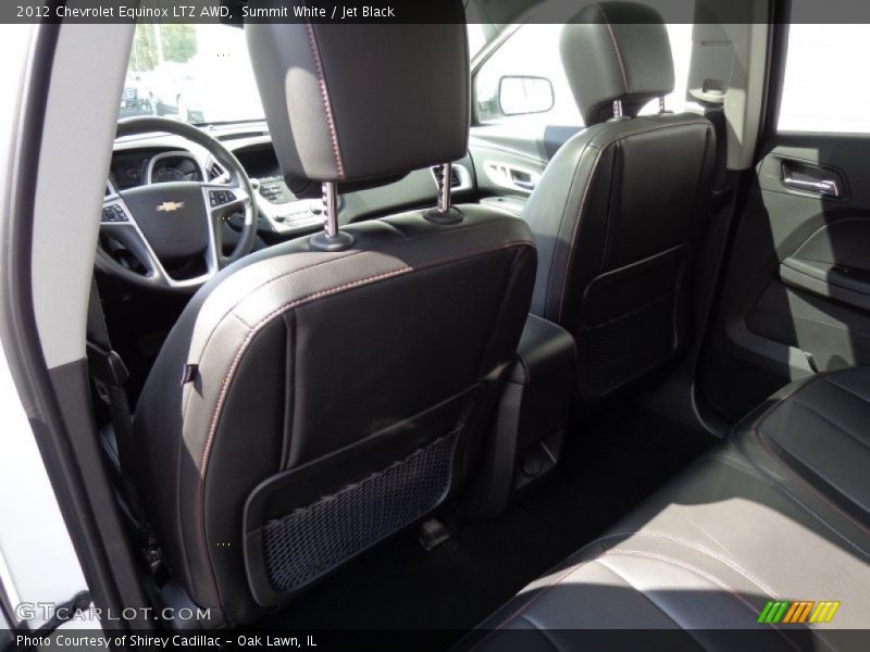 Summit White / Jet Black 2012 Chevrolet Equinox LTZ AWD