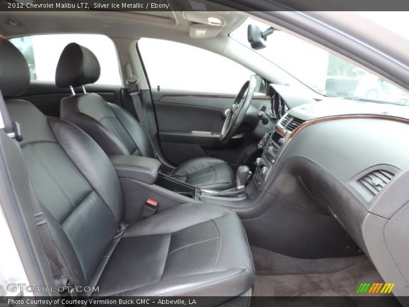 Silver Ice Metallic / Ebony 2012 Chevrolet Malibu LTZ