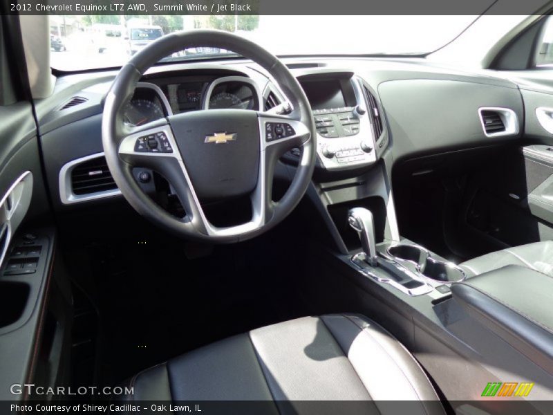 Summit White / Jet Black 2012 Chevrolet Equinox LTZ AWD