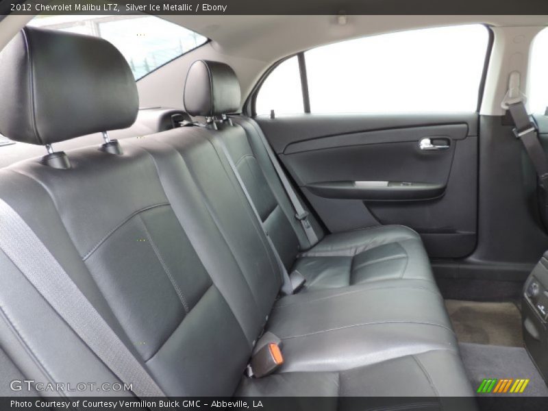 Silver Ice Metallic / Ebony 2012 Chevrolet Malibu LTZ