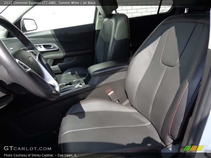 Summit White / Jet Black 2012 Chevrolet Equinox LTZ AWD