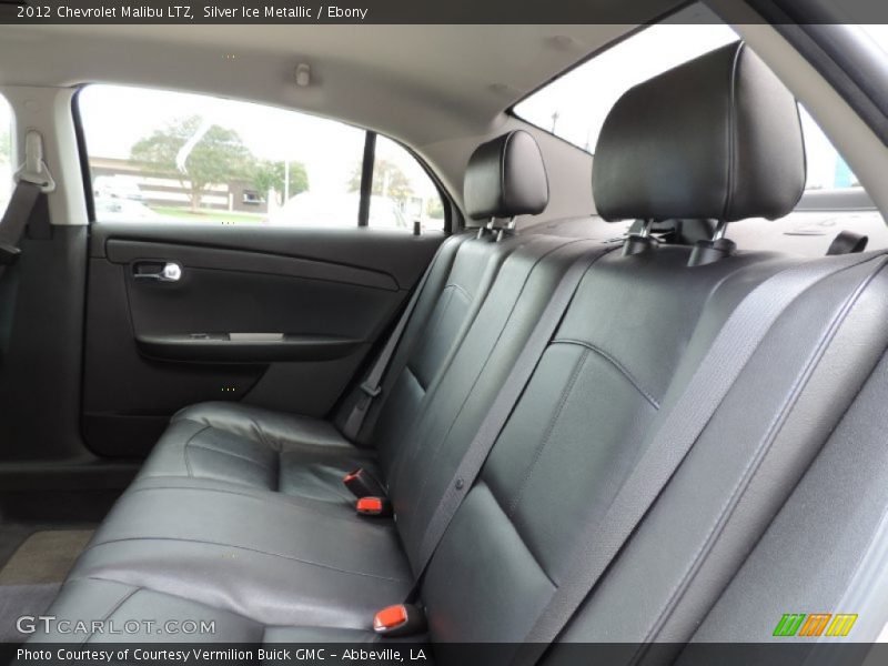 Silver Ice Metallic / Ebony 2012 Chevrolet Malibu LTZ
