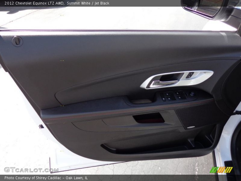 Summit White / Jet Black 2012 Chevrolet Equinox LTZ AWD