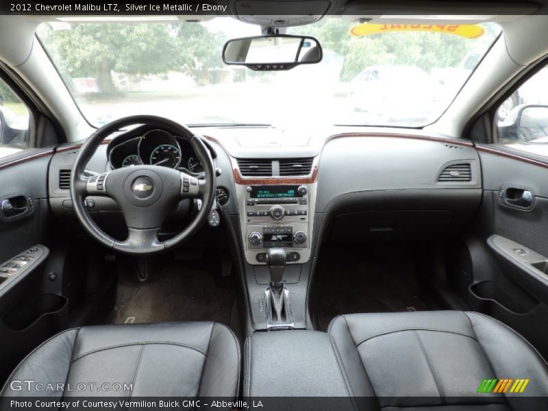 Silver Ice Metallic / Ebony 2012 Chevrolet Malibu LTZ