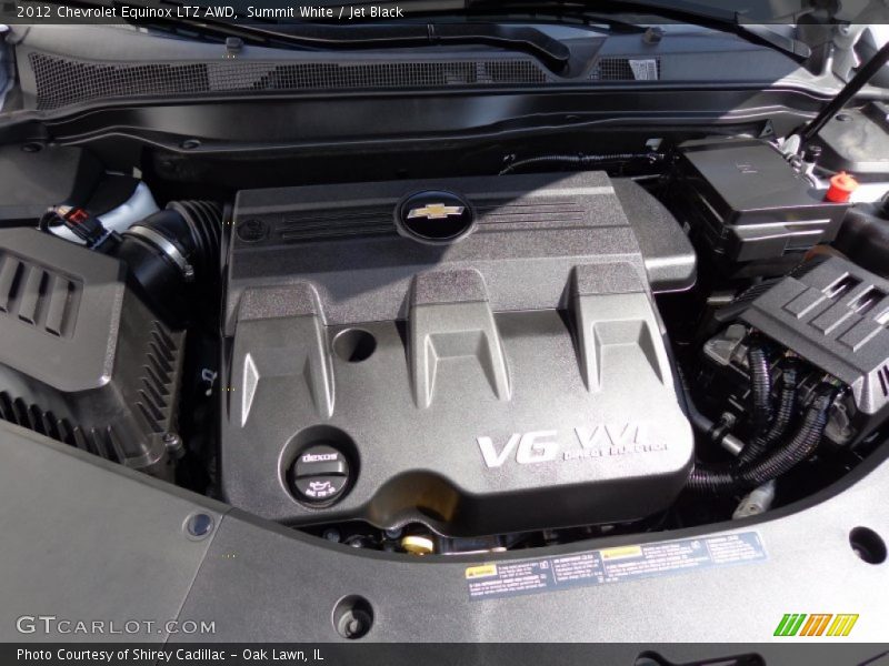 Summit White / Jet Black 2012 Chevrolet Equinox LTZ AWD