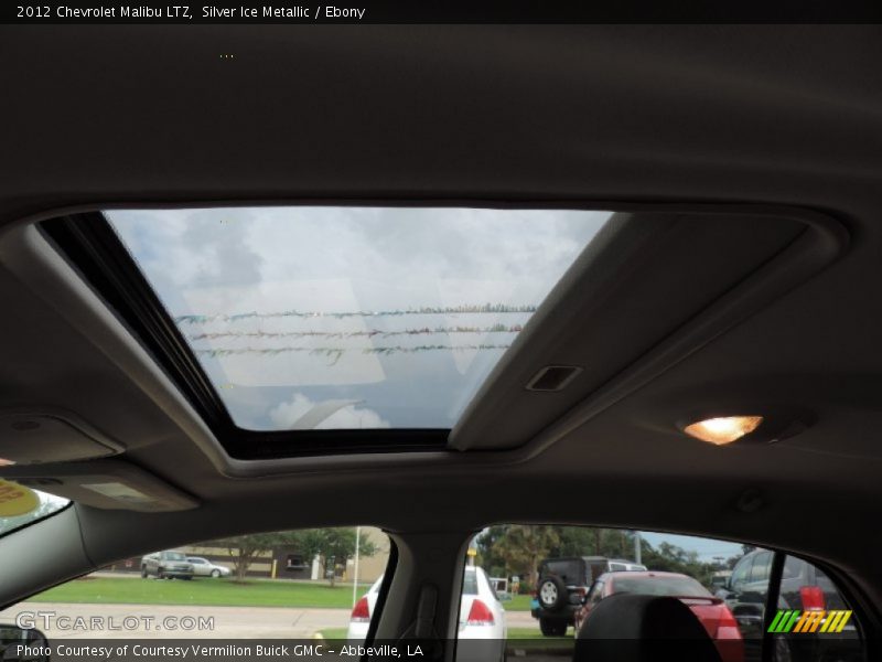 Silver Ice Metallic / Ebony 2012 Chevrolet Malibu LTZ