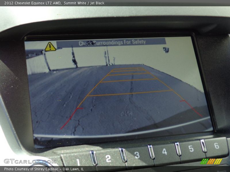 Summit White / Jet Black 2012 Chevrolet Equinox LTZ AWD