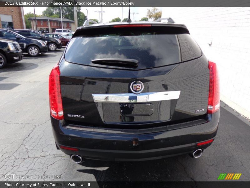 Black Ice Metallic / Ebony/Ebony 2013 Cadillac SRX Performance AWD