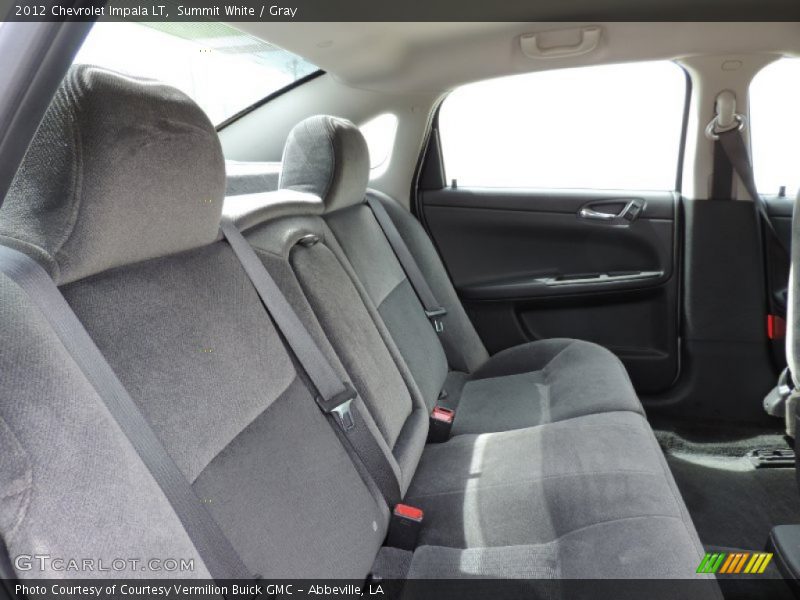 Summit White / Gray 2012 Chevrolet Impala LT