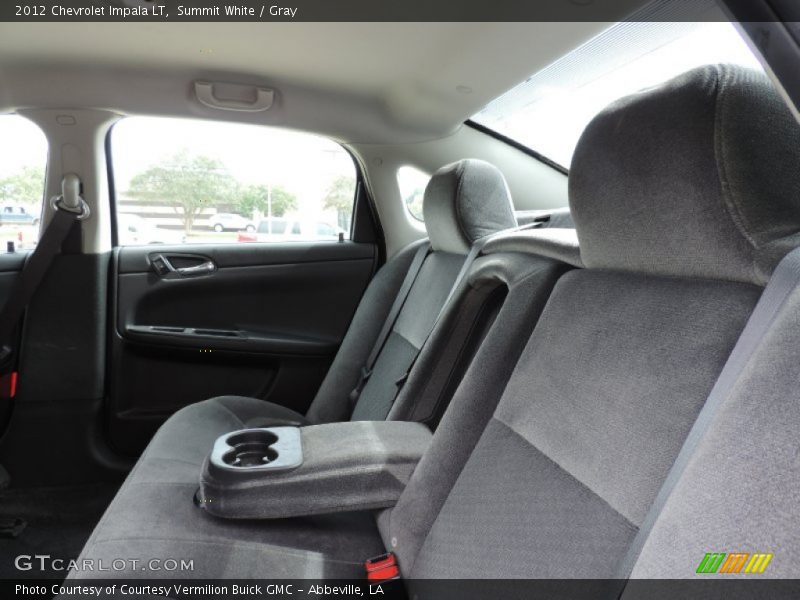 Summit White / Gray 2012 Chevrolet Impala LT