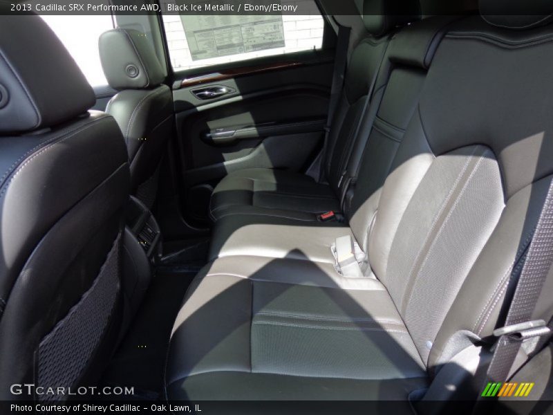 Black Ice Metallic / Ebony/Ebony 2013 Cadillac SRX Performance AWD
