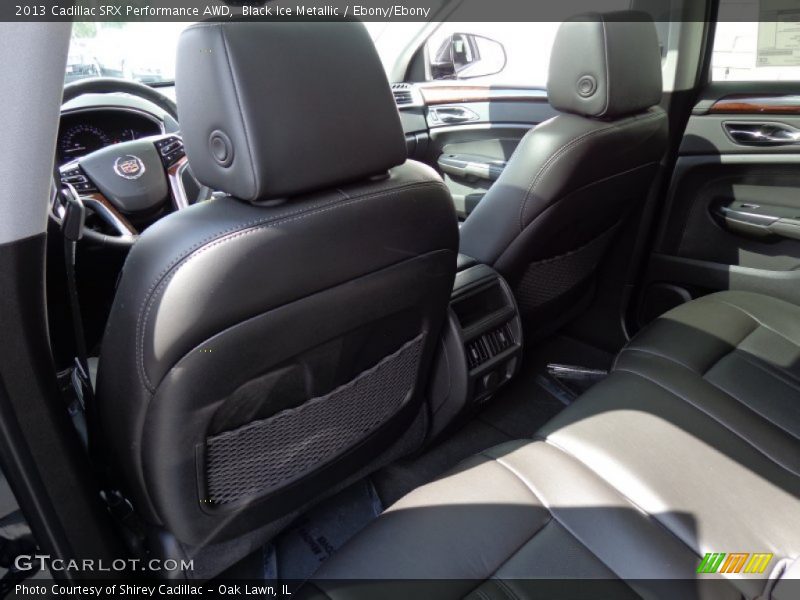 Black Ice Metallic / Ebony/Ebony 2013 Cadillac SRX Performance AWD