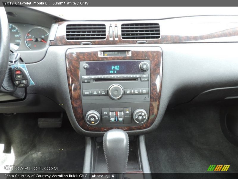 Summit White / Gray 2012 Chevrolet Impala LT