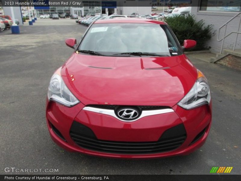 Boston Red / Gray 2013 Hyundai Veloster