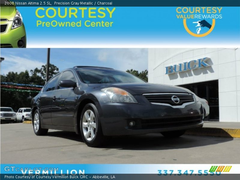 Precision Gray Metallic / Charcoal 2008 Nissan Altima 2.5 SL
