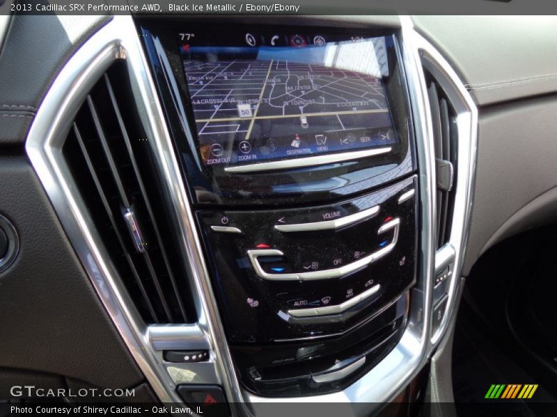 Black Ice Metallic / Ebony/Ebony 2013 Cadillac SRX Performance AWD