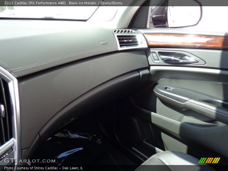 Black Ice Metallic / Ebony/Ebony 2013 Cadillac SRX Performance AWD