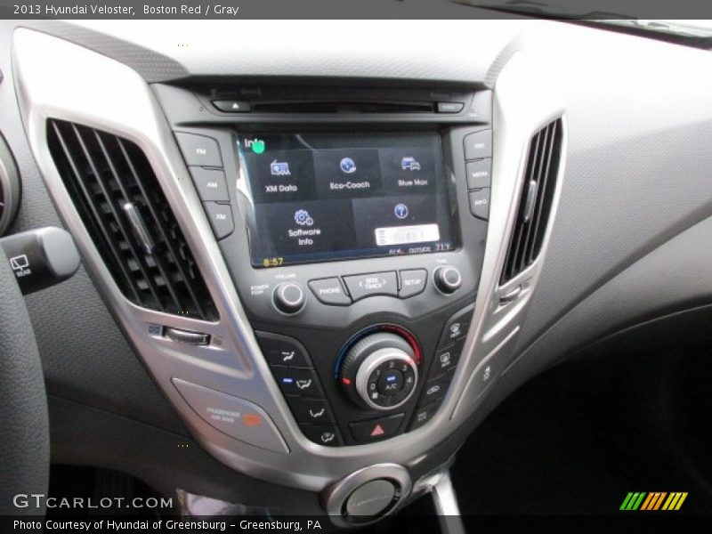 Boston Red / Gray 2013 Hyundai Veloster