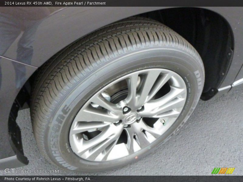  2014 RX 450h AWD Wheel