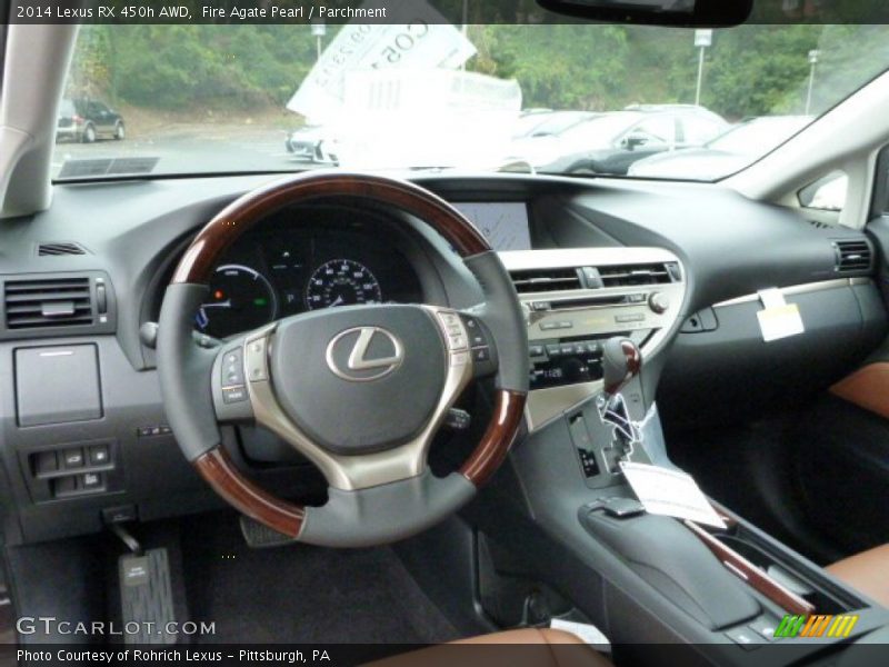 Dashboard of 2014 RX 450h AWD