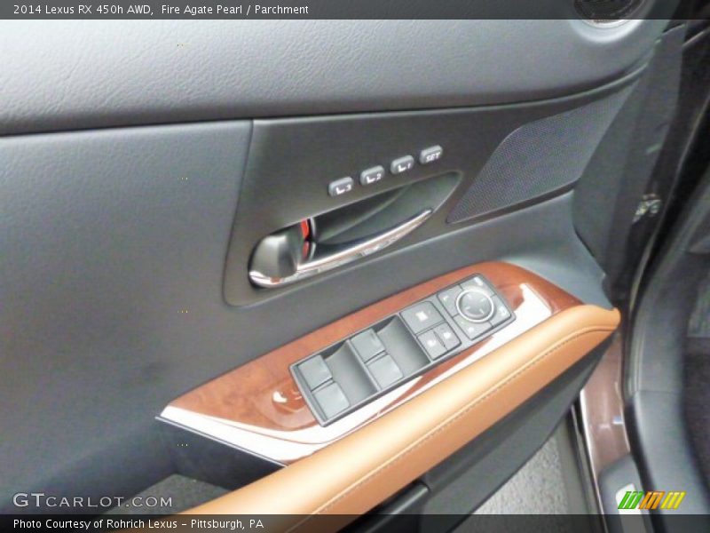 Fire Agate Pearl / Parchment 2014 Lexus RX 450h AWD